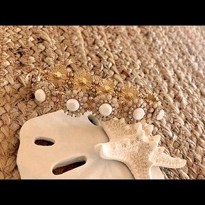 White and Champagne Bracelet